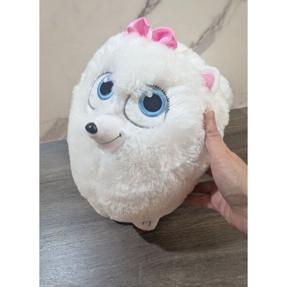 Build-A-Bear Secret Life Of Pets Gidget Plush Toy 10" White Pink Accents Soft - Picture 3 of 9